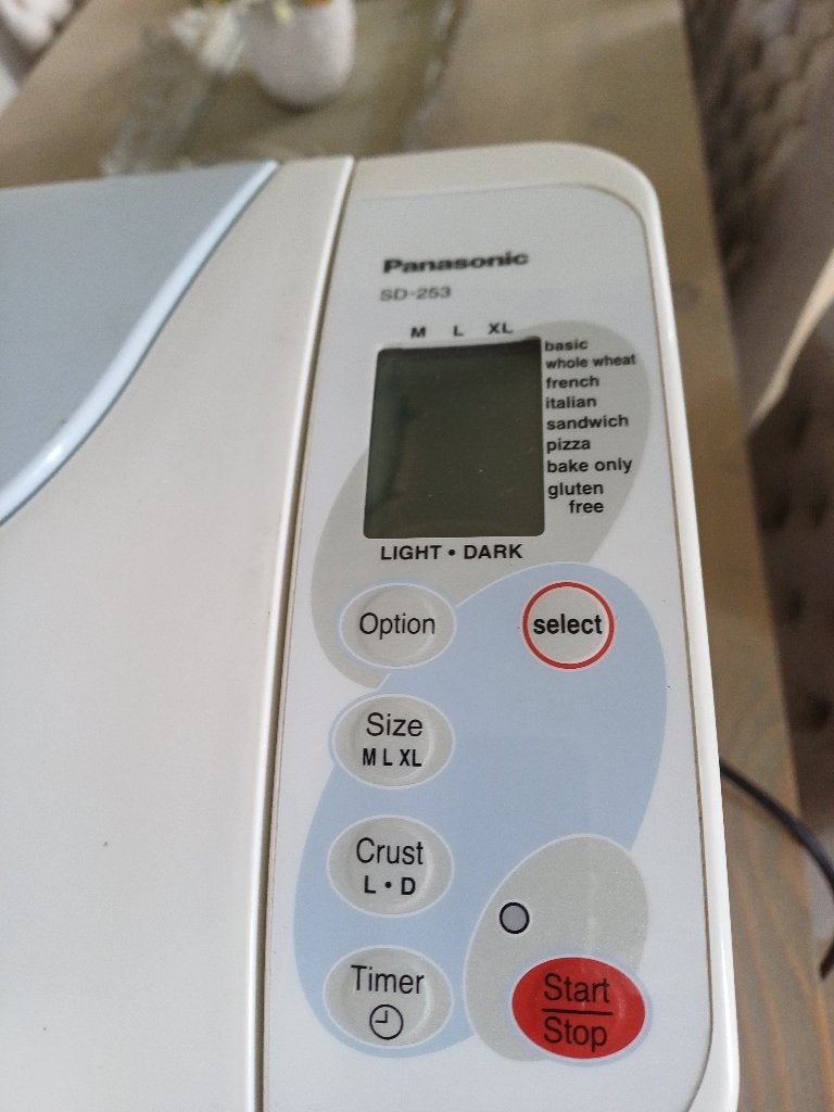 broodmachine Panasonic, 400 tot 800 gram deeg, Ophalen, Gebruikt, Met timer