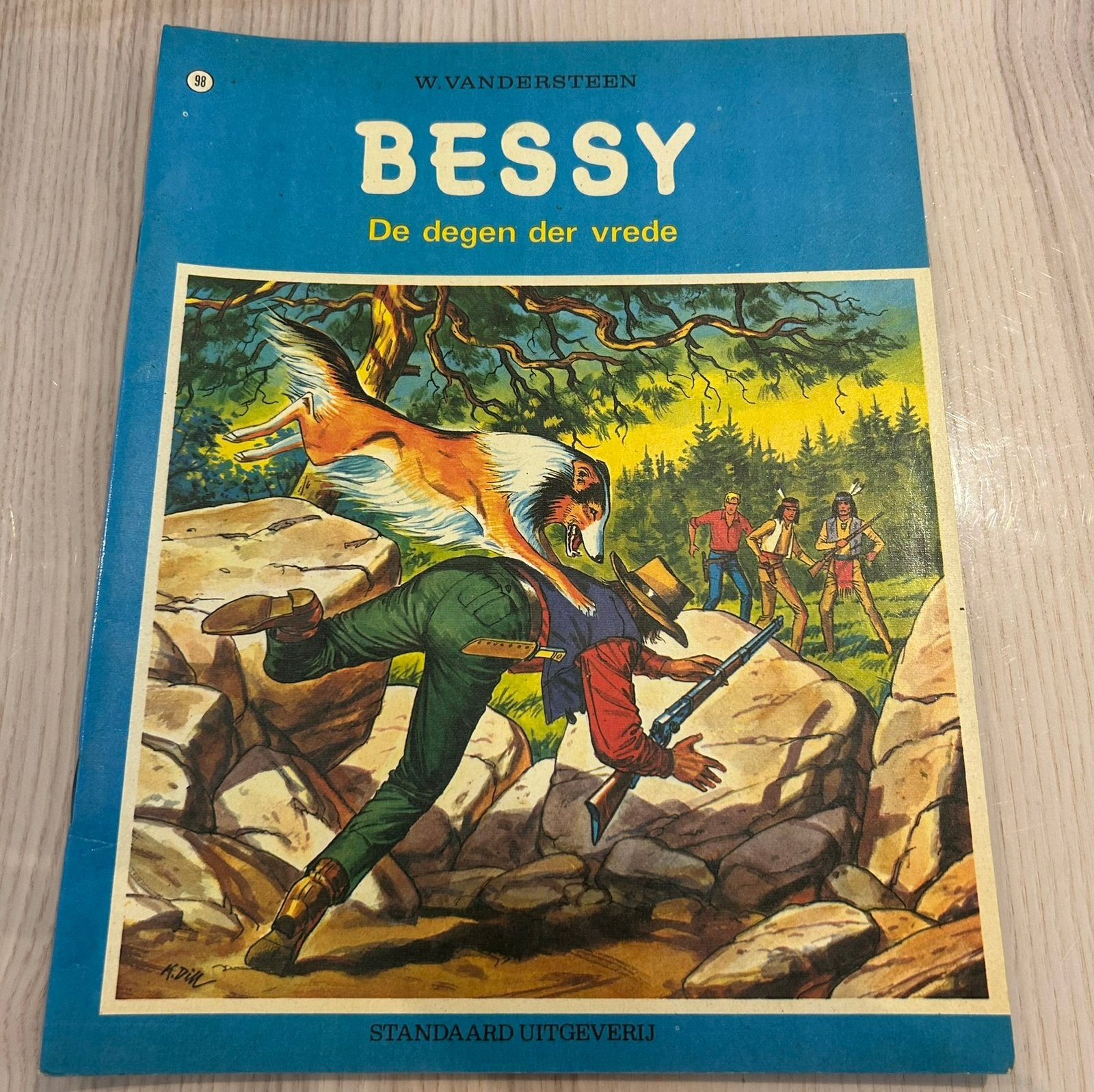 Strip Bessy: De degen der vrede, Ophalen of Verzenden
