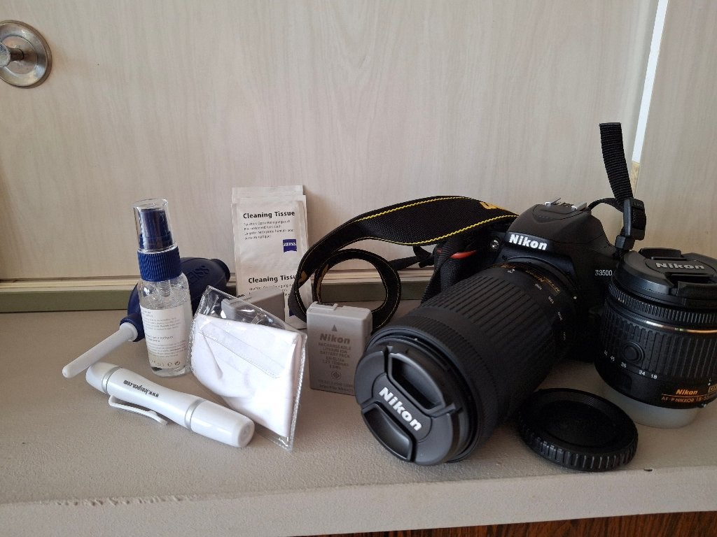 Nikon D3500, Audio, Tv en Foto, Fotocamera's Digitaal, Ophalen, Gebruikt, Spiegelreflex, Nikon