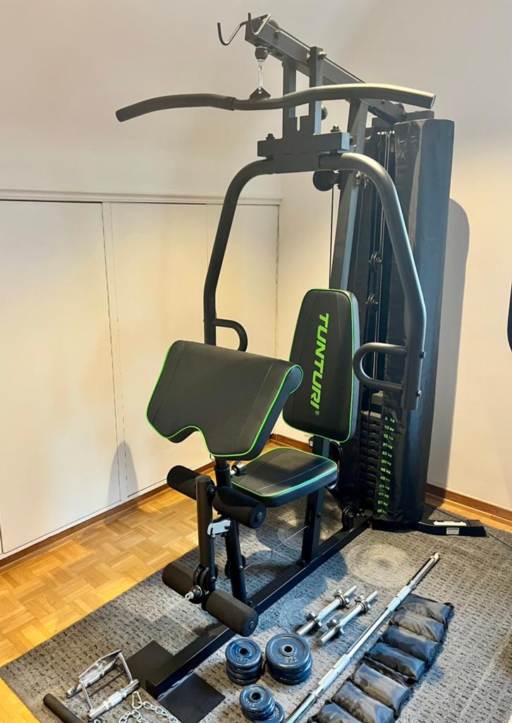 Tunturi krachttrainingsstation, Sport en Fitness, Fitnessmaterialen, Ophalen, Zo goed als nieuw