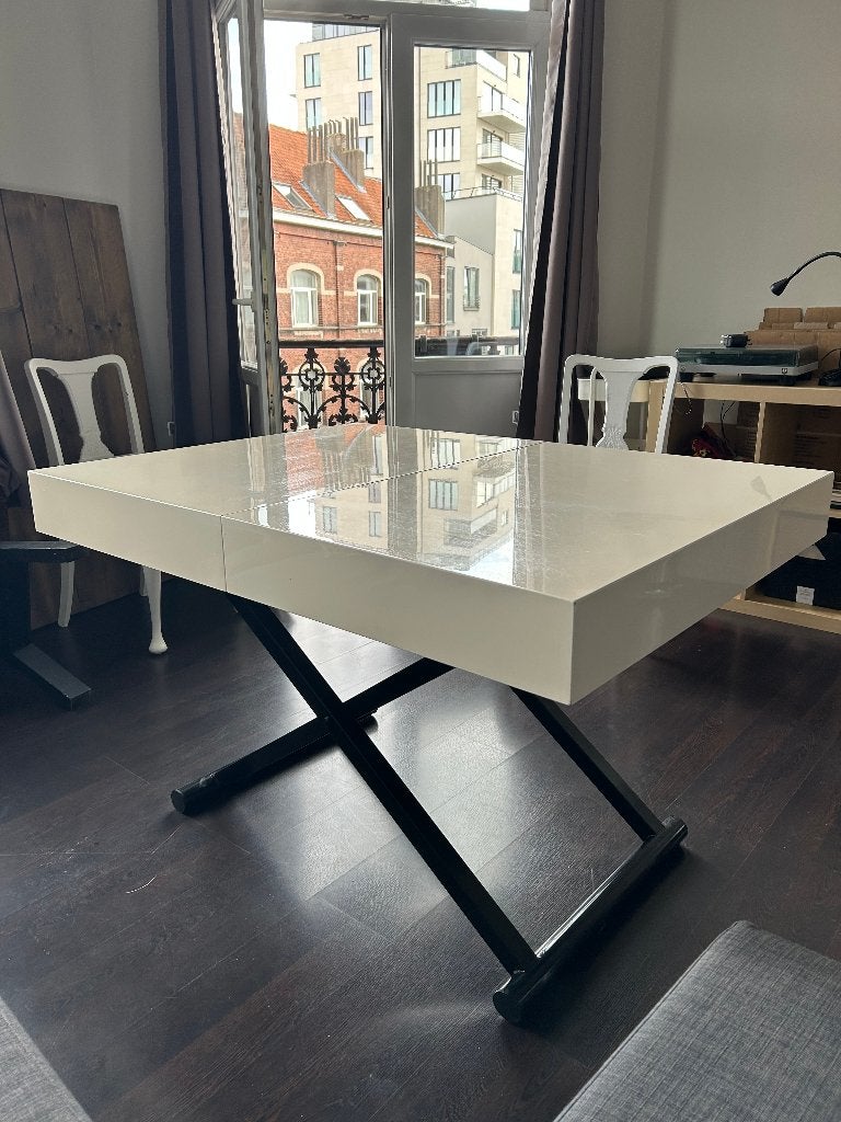 Table avec différents réglages de hauteur, Maison & Meubles, Tables | Tables à manger, Utilisé, 50 à 100 cm, 100 à 150 cm, Quatre personnes