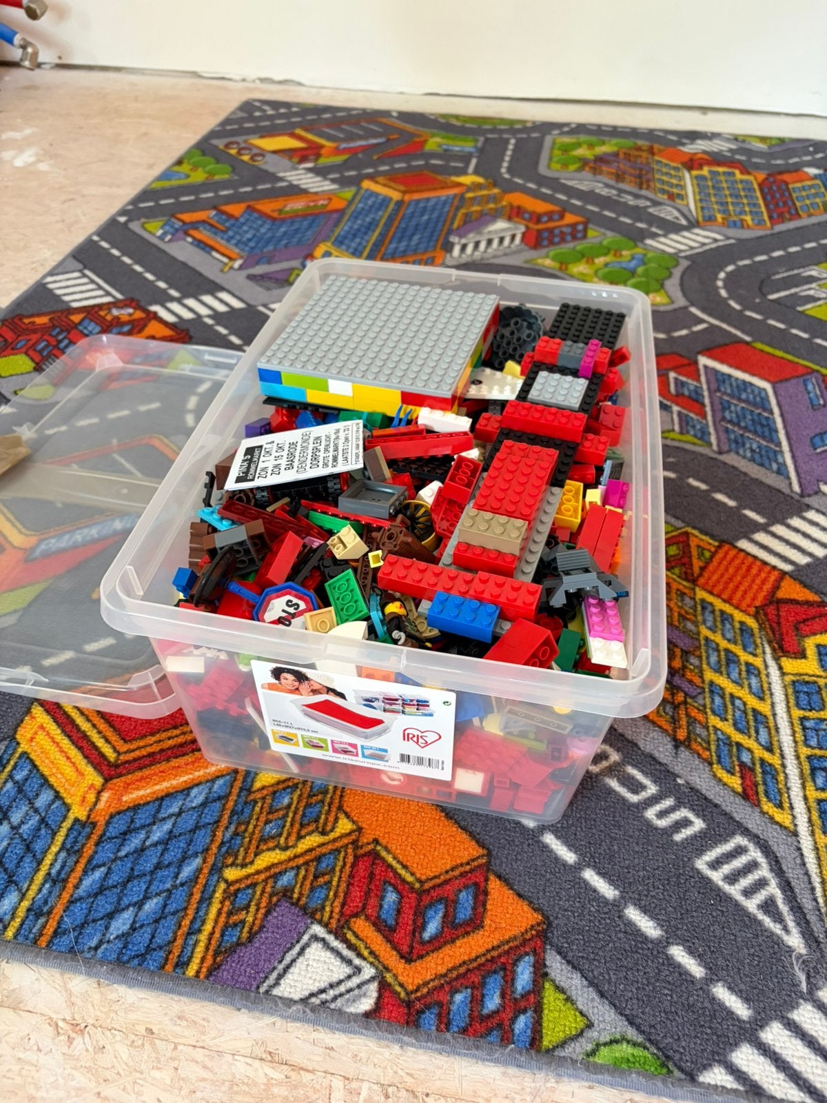 Doos legoblokjes, Ophalen, Zo goed als nieuw