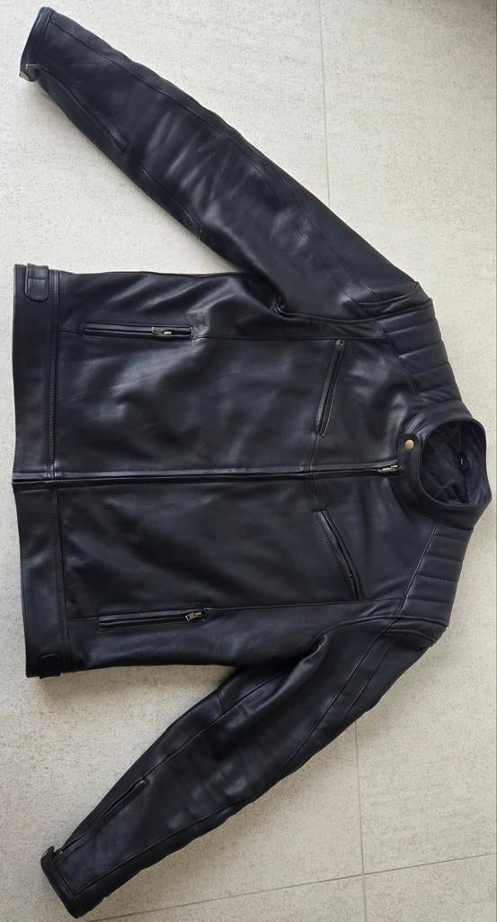 Lederen motorjas met BMW logo., Enlèvement ou Envoi, Neuf, sans ticket, Hommes, Manteau | cuir