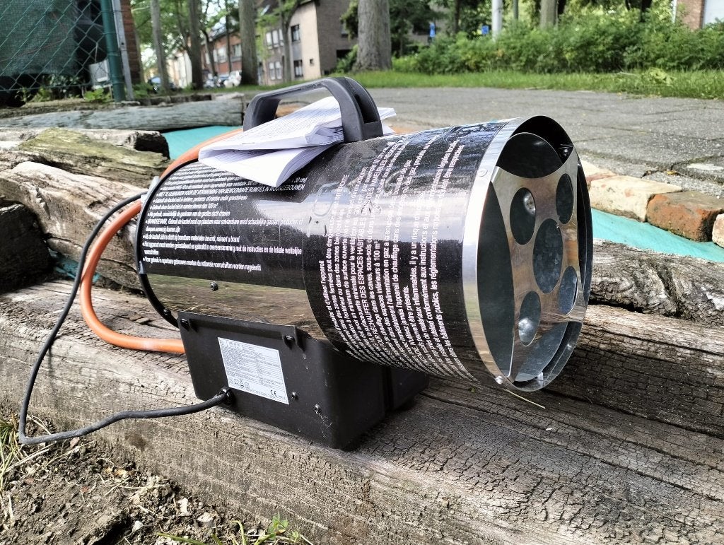 Heteluchtkanon Eurom, Ophalen, Minder dan 30 cm, Overige typen, Minder dan 60 cm