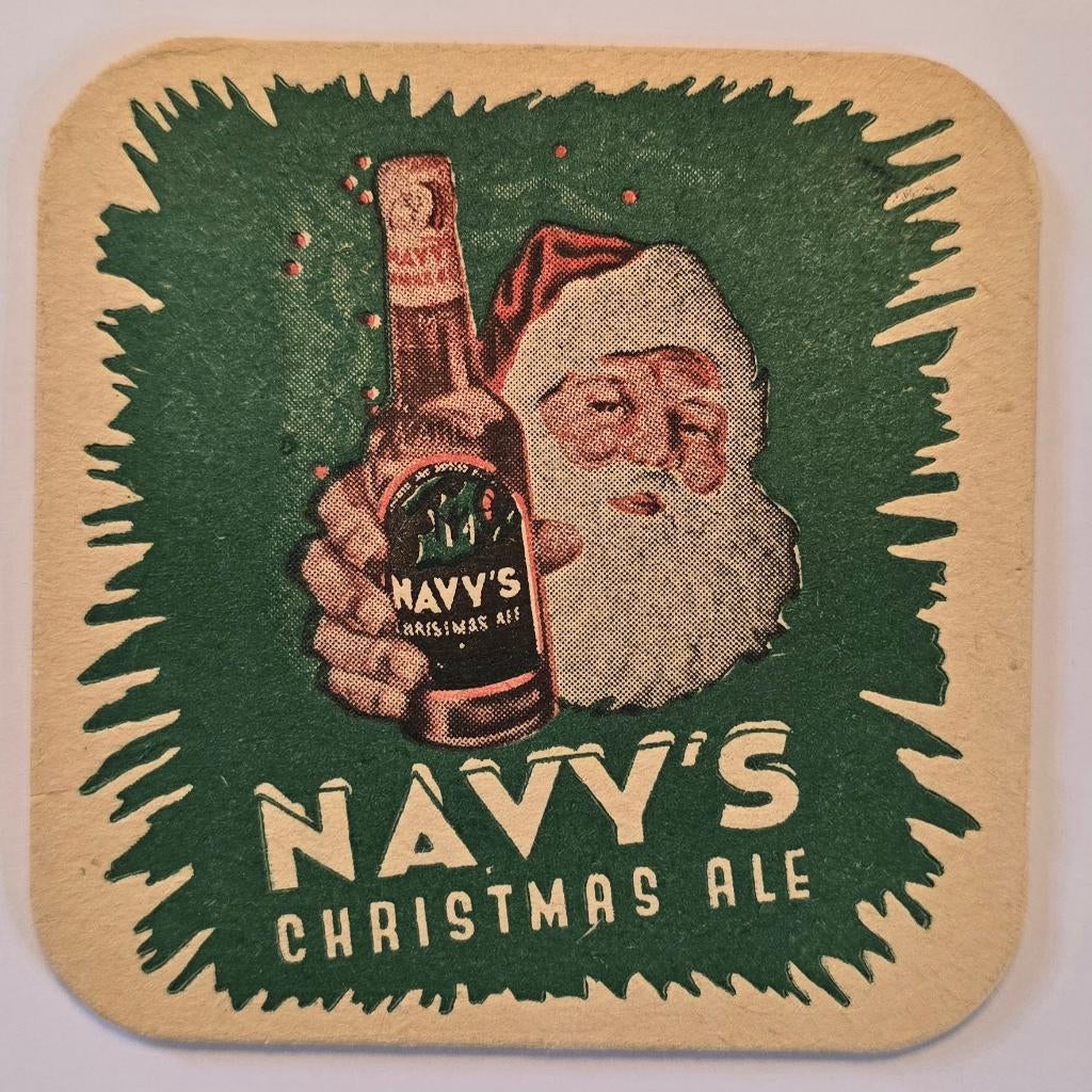 Bierviltje Bierdeckel Coaster van de marine, Verzamelen, Ophalen of Verzenden, Gebruikt, Viltje(s)