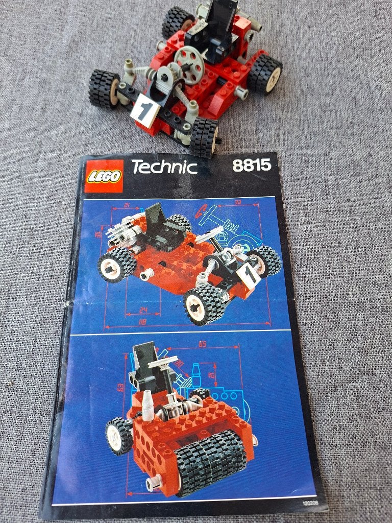 LEGO Technic 8815 Speedway Bandit 1991 complet, Enfants & Bébés, Jouets | Duplo & Lego, Enlèvement ou Envoi, Lego, Ensemble complet
