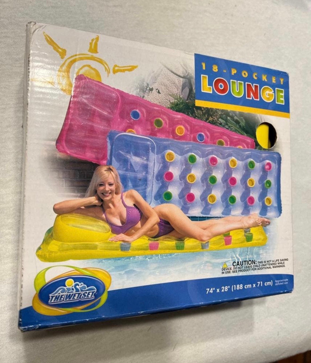 Tapis de lit flottant INTEX à 18 salon, piscine et radeau, Jardin & Terrasse, Enlèvement ou Envoi, Neuf
