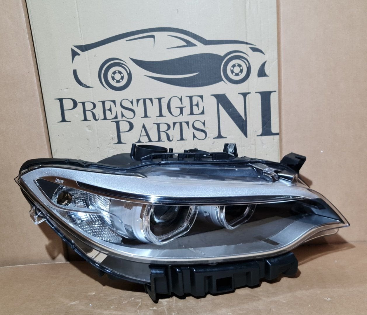 Koplamp BMW 2 Serie F22 F23 Bi Xenon LED Rechts 7304464-10, Gebruikt, -, Ophalen of Verzenden, -