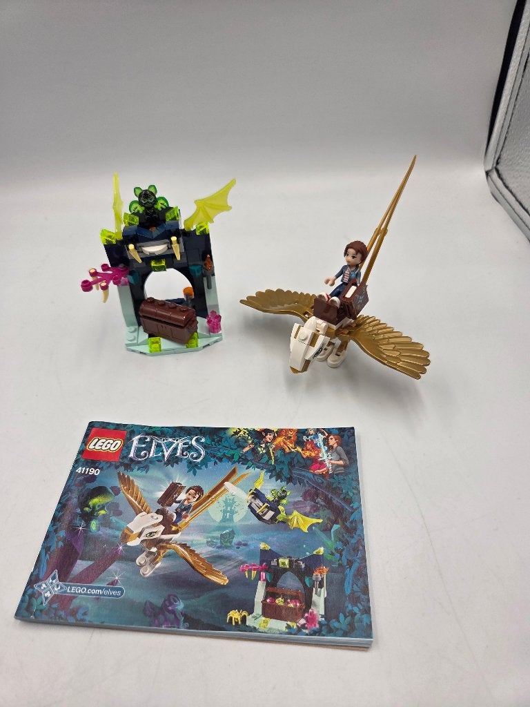 Lego Elves 41190 Emily Jones & the Eagle Getaway, Lego, Ophalen of Verzenden, Zo goed als nieuw, Inclusief instructies