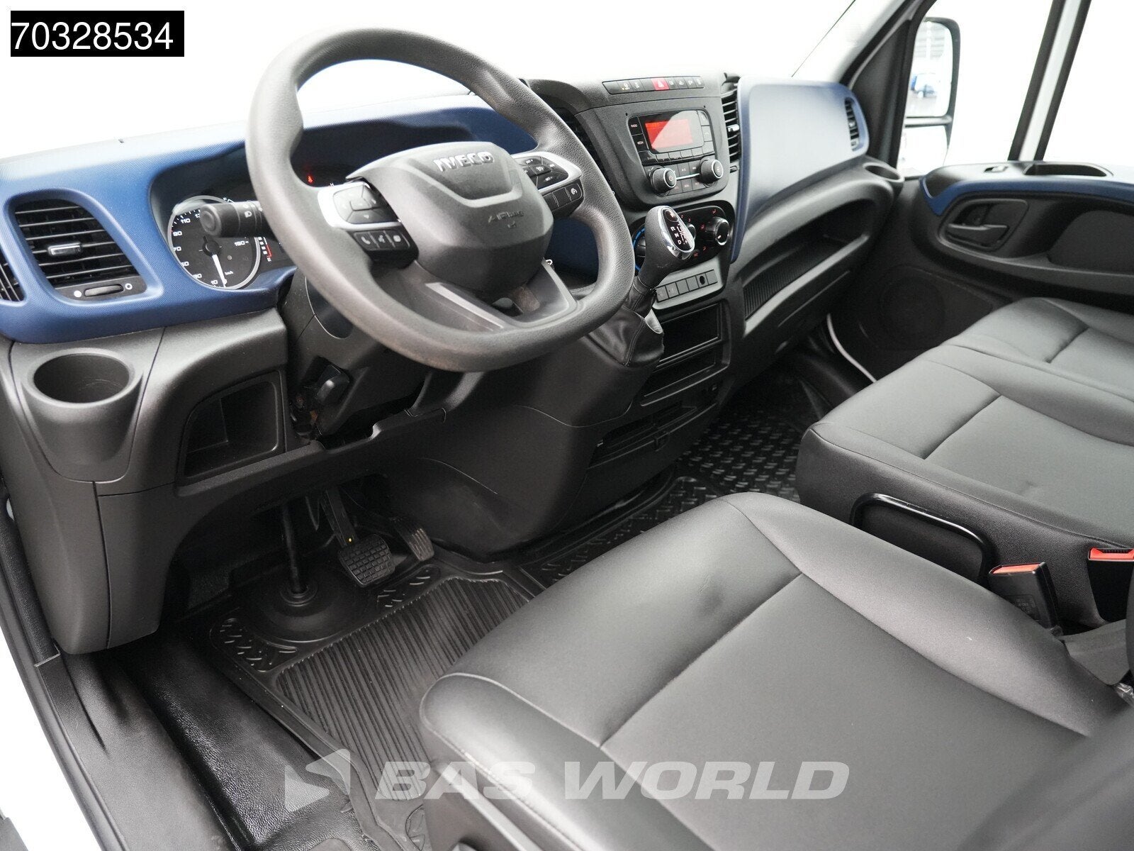 Iveco Daily 50C18 3.0L Automaat Open Laadbak met Kist Dubbel, Auto's, Automaat, Euro 6, 4 cilinders, Iveco