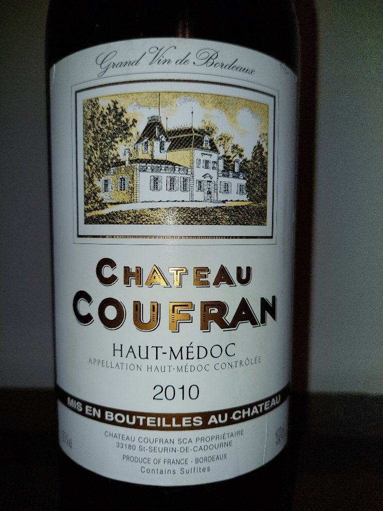 Chateau Coufran Haut-Médoc 2010 Magnum bouteille (1,5 litre), Collections, Neuf, Enlèvement ou Envoi, Pleine, Vin rouge