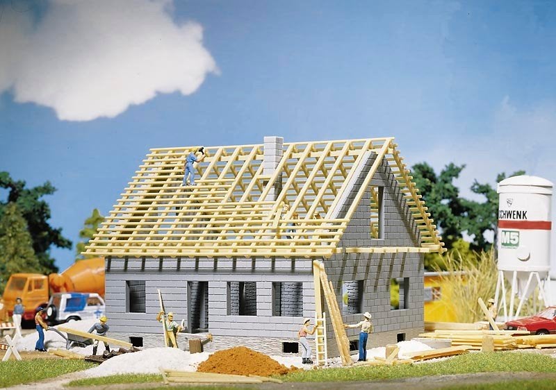 Faller: Huis in aanbouw NIEUW, Neuf, Autres marques, Analogique, Enlèvement ou Envoi
