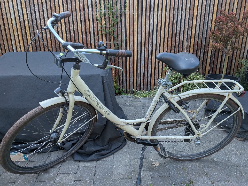 Oxford Fiets negresco, Velgrem, Versnellingen, Zo goed als nieuw, 50 tot 53 cm