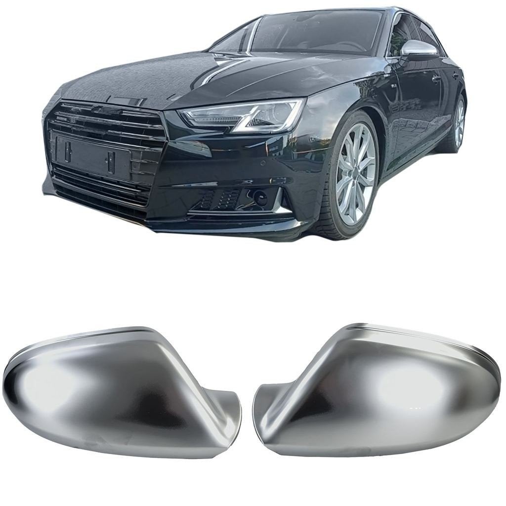 Spiegel Spiegelkappen VoorAudi A6 C7 G4 Mat Chrome, Verzenden