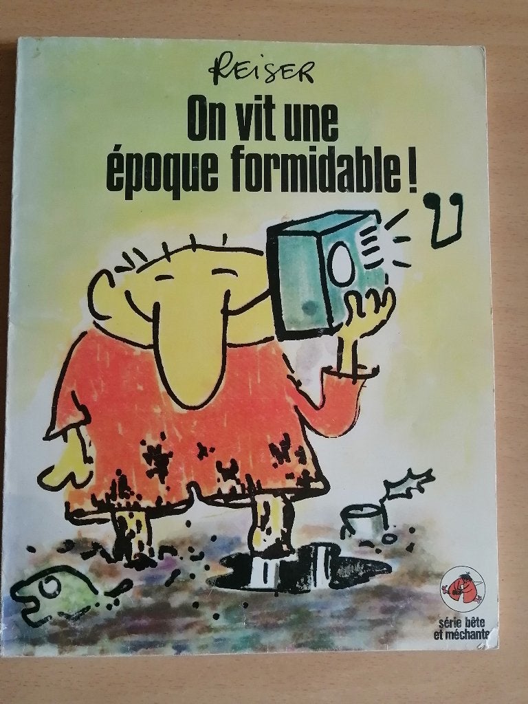 BD On vit une époque formidable de Reiser, Boeken, Stripverhalen, Eén stripboek, Ophalen of Verzenden, Reiser