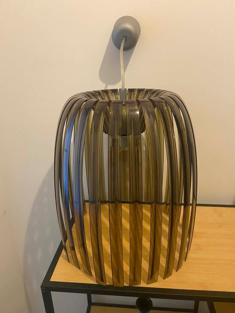 Design hanglamp Josephine M van Koziol (olijfgroen), Ophalen of Verzenden, Gebruikt, Kunststof, Minder dan 50 cm