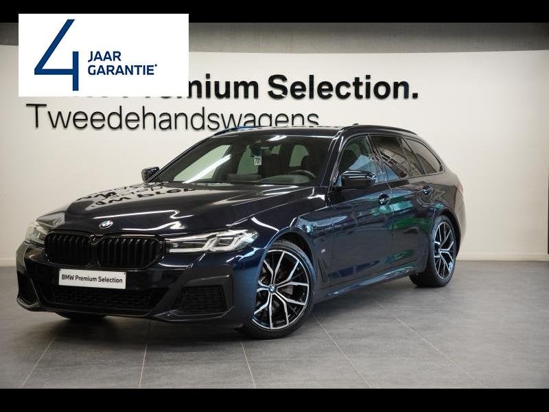 BMW 5-Serie M PACK HARMANKARDON HEADUP ADAP. LED CAMERA, Auto's, Automaat, 1998 cc, Zwart, 184 pk