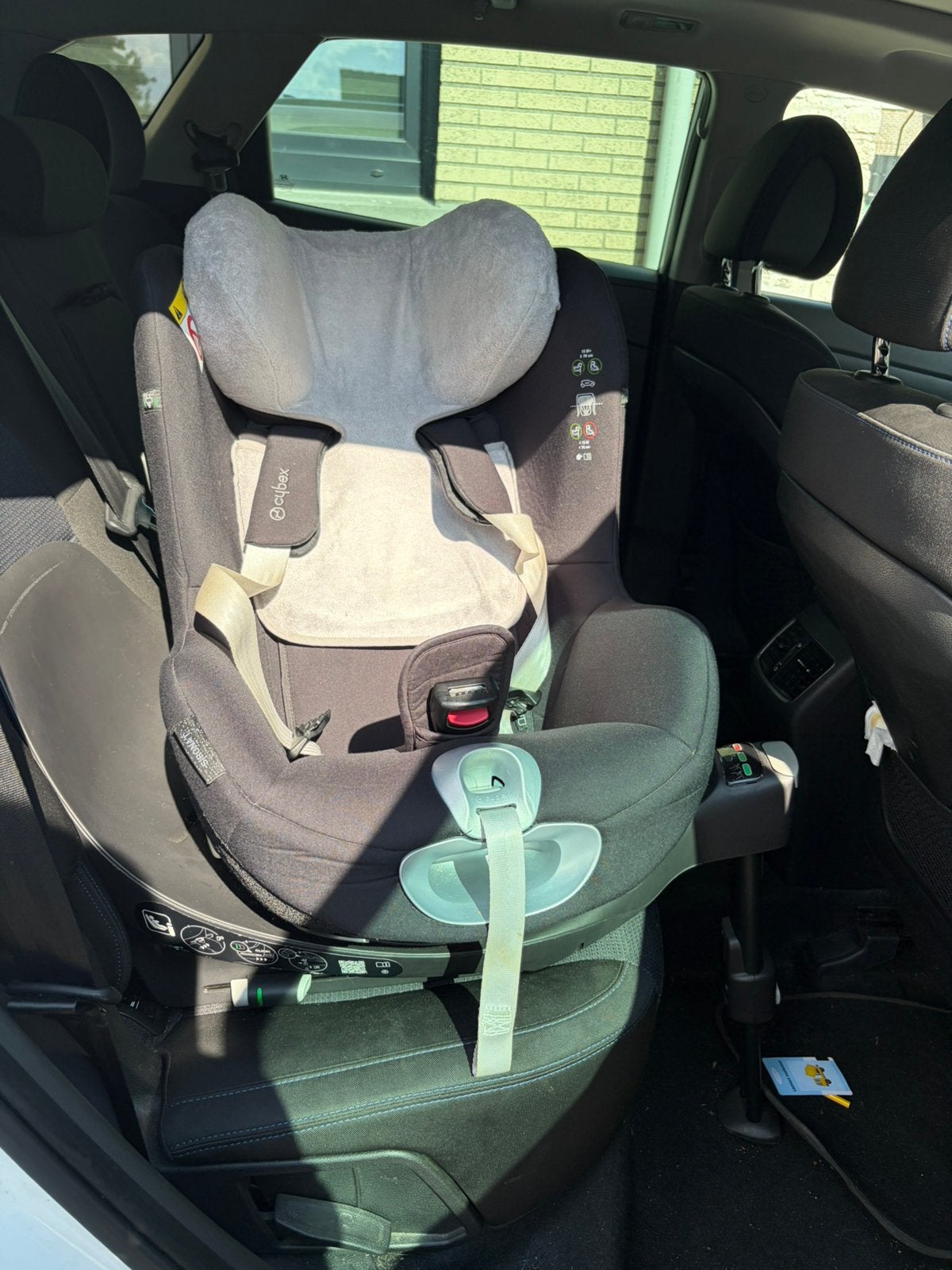 Siege auto cybex sironaT avec base isofix, Autres marques, 0 à 18 kg, Dossier amovible, Comme neuf