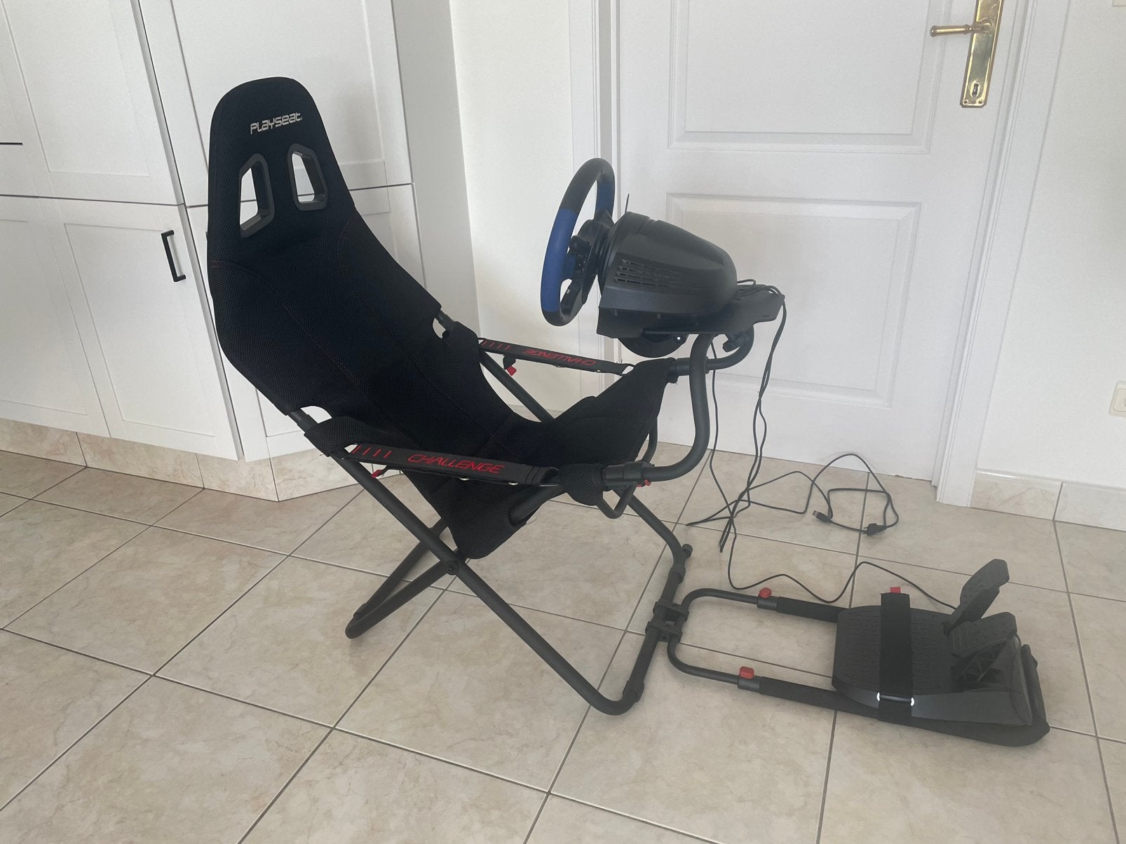 Playseat Challenge Racestoel, Games en Spelcomputers, Spelcomputers | Sony Consoles | Accessoires, Zo goed als nieuw, PlayStation 4