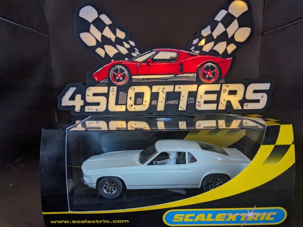 Scalextric Ford Mustang Boss 302 White Kit 1969, Ophalen of Verzenden, Gebruikt, Auto, Overige merken