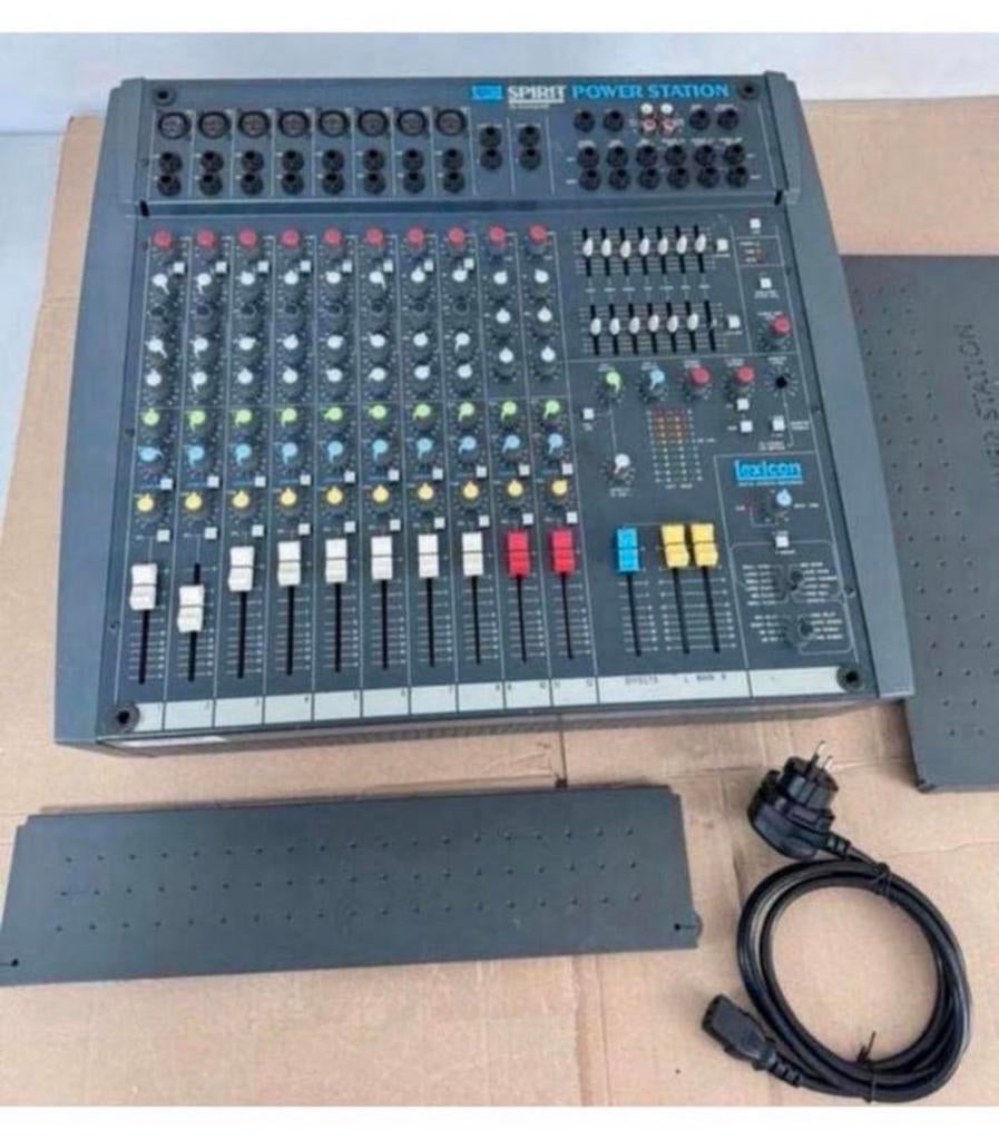 Soundcraft Spirit PowerStation - Mixeur et mixeur audio, Musique & Instruments, Tables de mixage, Comme neuf, Enlèvement ou Envoi