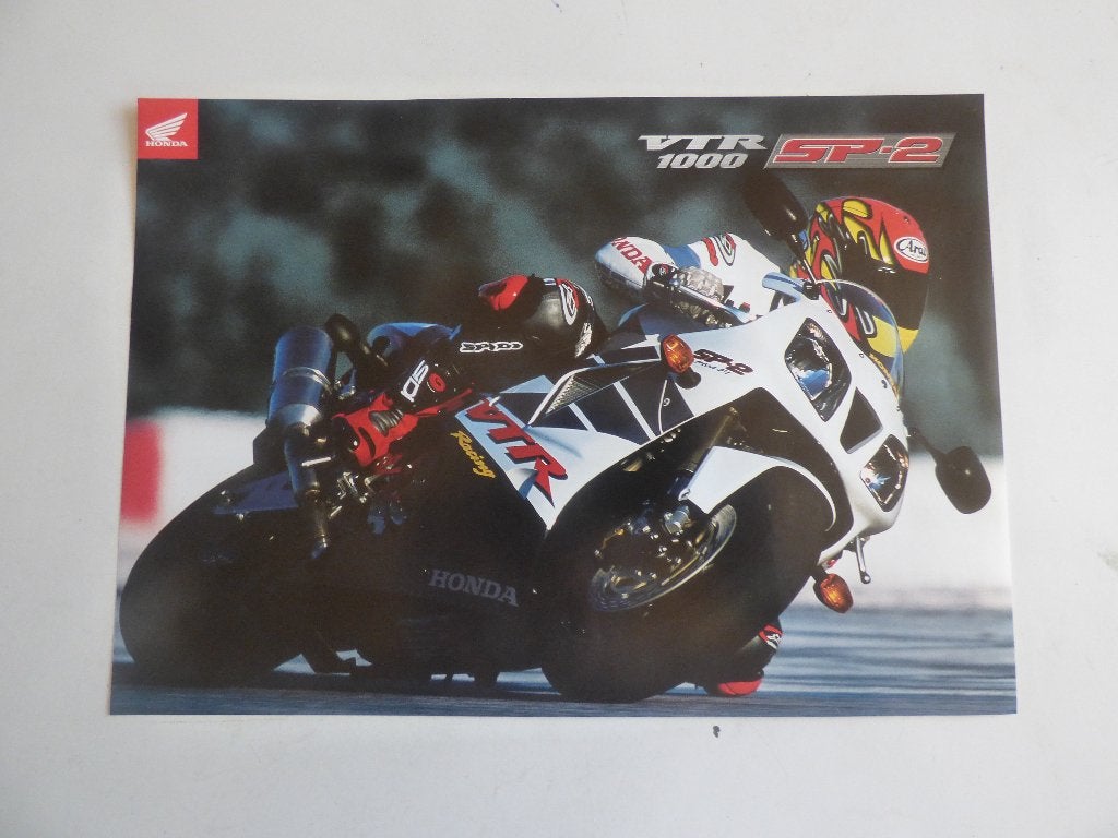 BROCHURE HONDA VTR1000 SP-2 2002, Enlèvement ou Envoi, Honda
