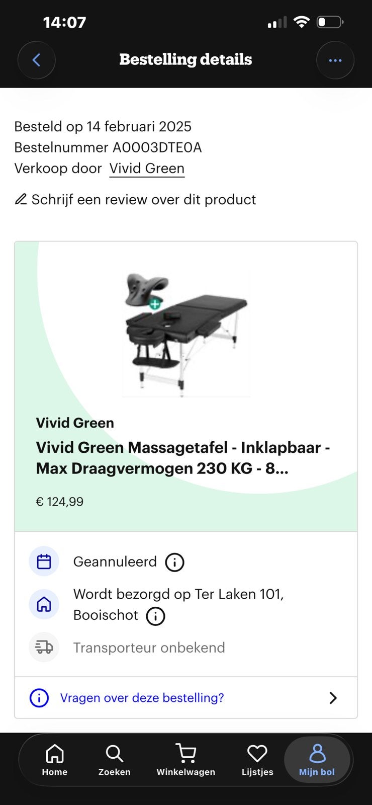 Massagetafel