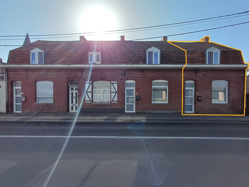 Maison rénovée à Herseaux avec 3 chs, terrasse et jardin, Immo, Maison 2 façades, 6 pièces, Mouscron, 178 kWh/m²/an