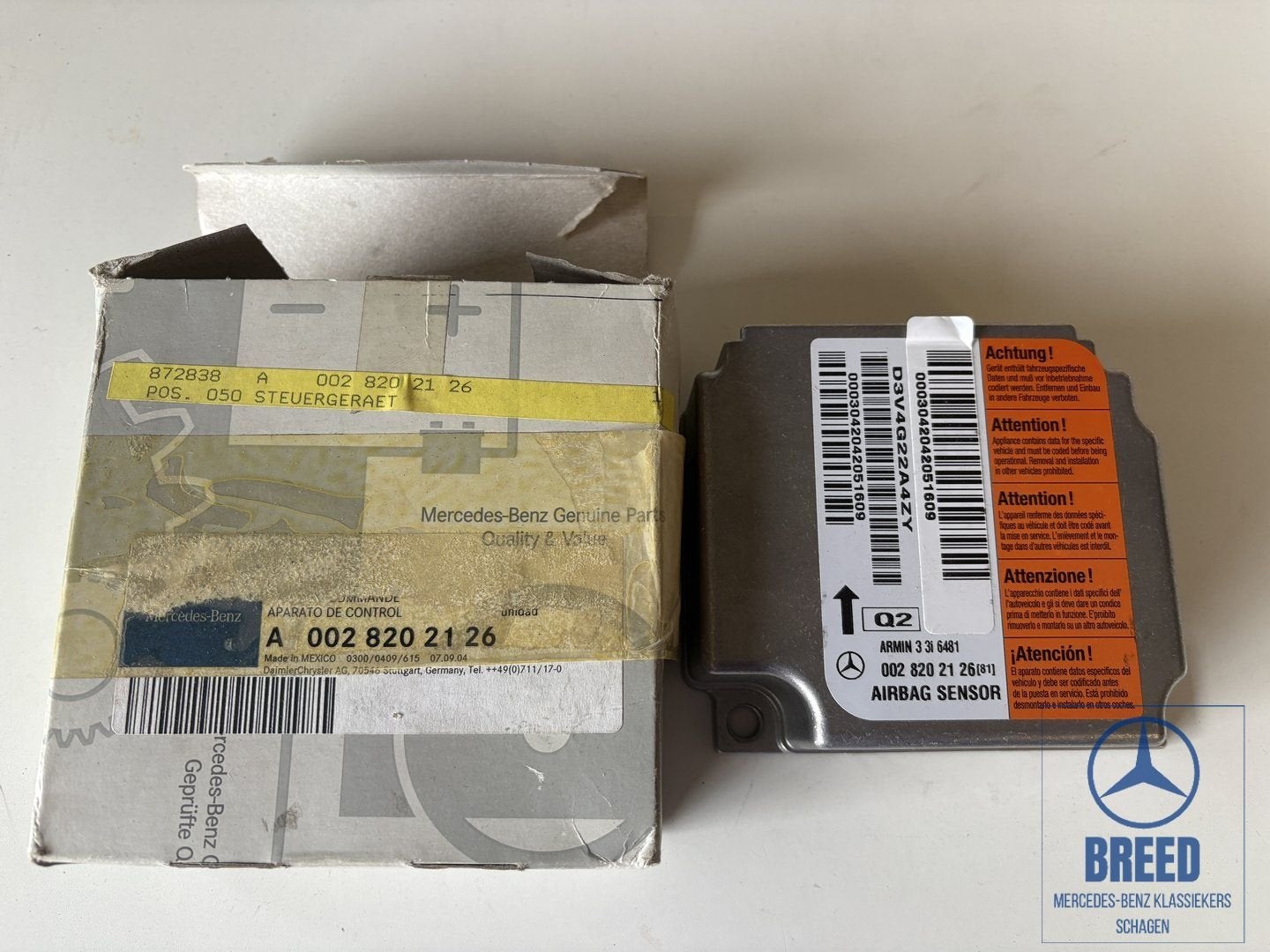 NOS stuureenheid airbag voor Mercedes-Benz W210 E-Klasse, Neuf, -, -, Enlèvement ou Envoi
