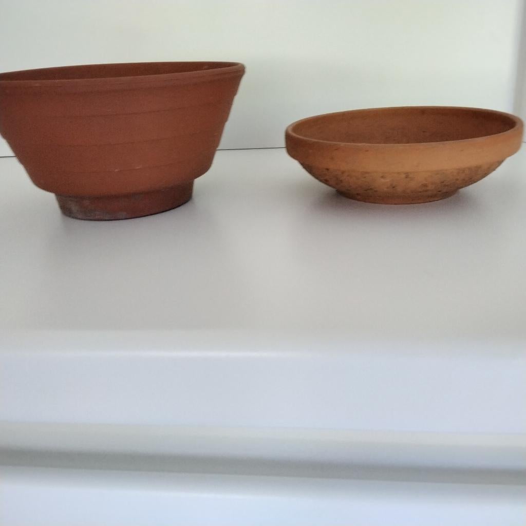 Bloempotten, Ophalen, Terracotta