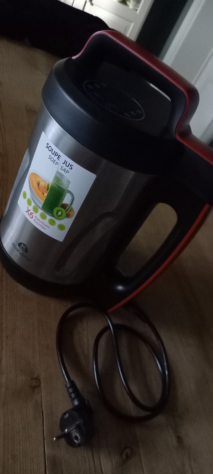Mandine soepmaker, 1 tot 2 liter, Ophalen, Gebruikt
