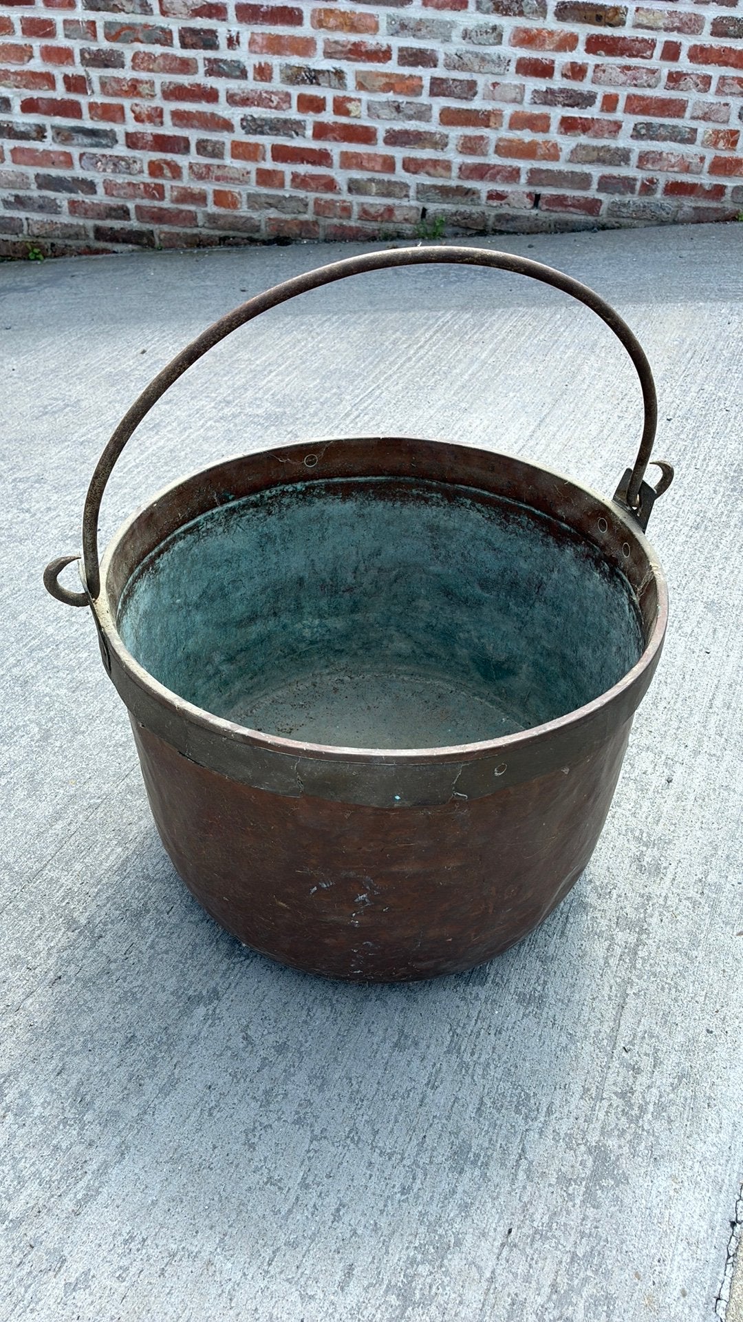 Antieke Koperen ketel, Antiek en Kunst, Antiek | Brons en Koper, Ophalen