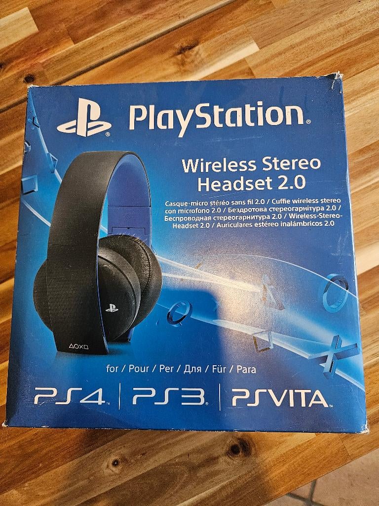Wireless headset 2.0 playstation, Sans fil, Enlèvement ou Envoi, Utilisé, Autres types