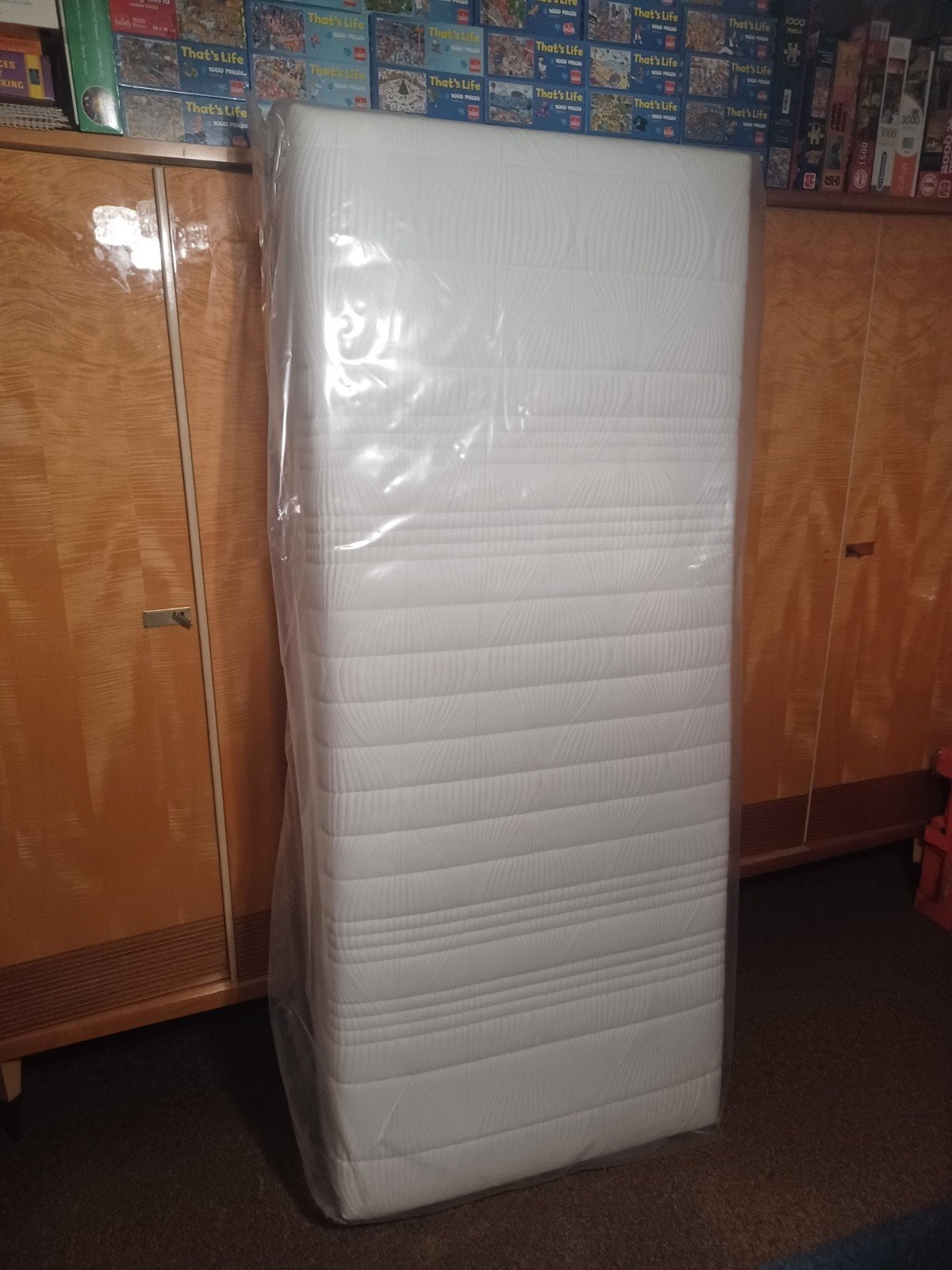 1 persons Matras Sleepworld nooit gebruikt, Ophalen, 180 cm, Matras