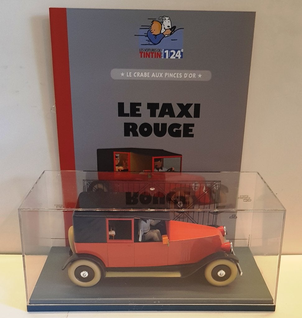 Les véhicules de Tintin 1/24 « LE TAXI ROUGE », Collections, Envoi, Tintin, Neuf, Statue ou Figurine