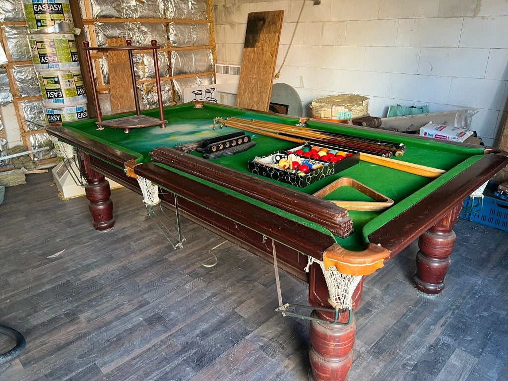 8ft snooker, Sports & Fitness, Enlèvement, Utilisé, Table de snooker