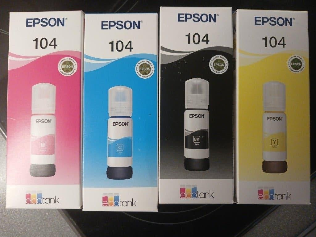 Epson Tank met inkt 104, Ophalen of Verzenden, Nieuw, Overige typen