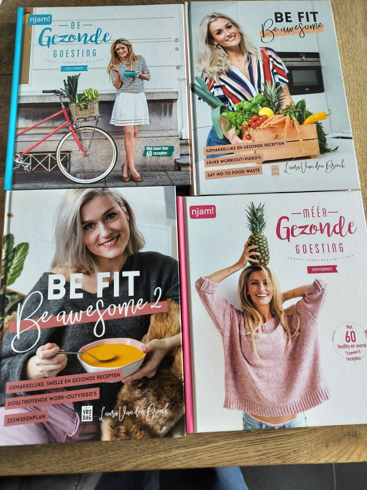 4 kookboeken gezonde voeding, Livres, Santé, Diététique & Alimentation, Enlèvement ou Envoi