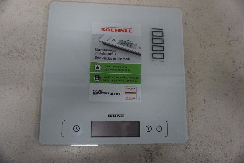 Soehnle Page Comfort 400 Keuken weegschaal, Ophalen of Verzenden, Niet ingevuld, Niet ingevuld, Niet ingevuld