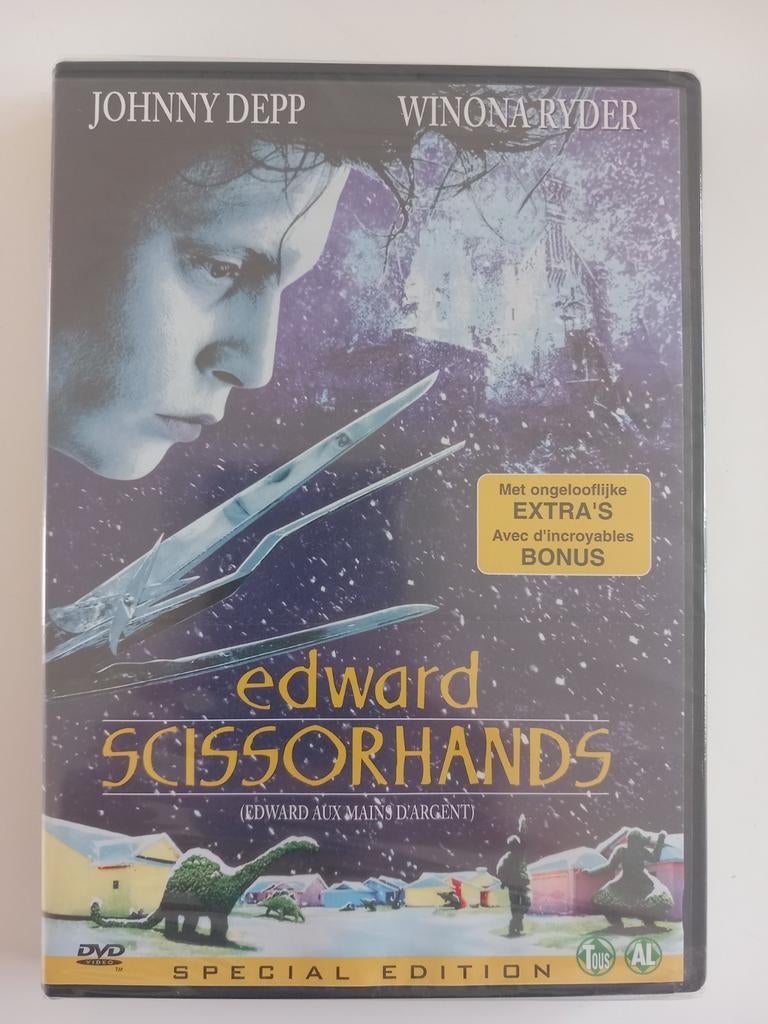 Dvd Edward Sissorhands (Fantasy) NIEUW, Cd's en Dvd's, Dvd's | Science Fiction en Fantasy, Ophalen of Verzenden, Nieuw in verpakking