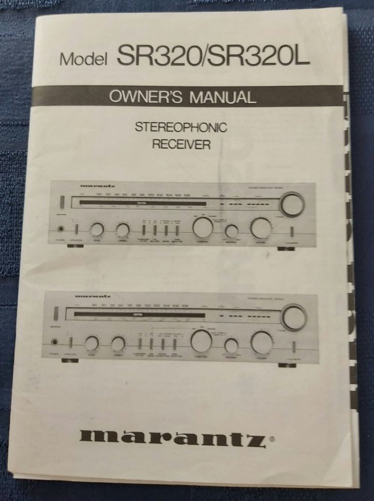 Radiomeubel met Marantz stereoreceiver, Enlèvement, Comme neuf, Marantz