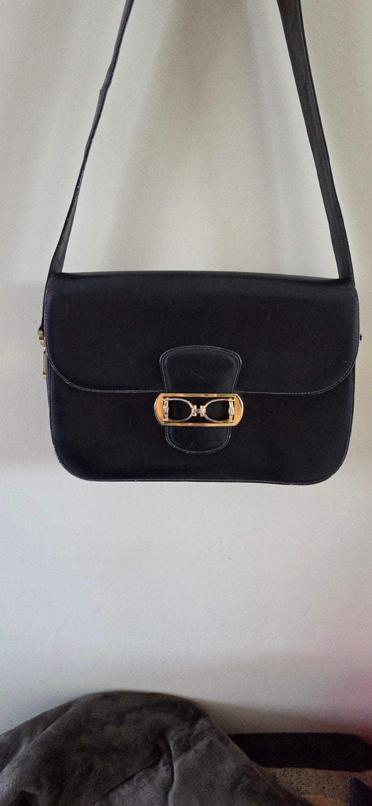 sac vintage Celine, Enlèvement ou Envoi, Utilisé, Noir