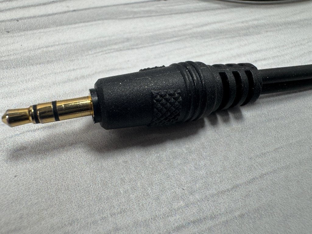 Audiokabel / Muziekkabel 2.5 naar 3.5 jack Hoofdtelefonkabel, TV, Hi-fi & Vidéo, Enlèvement, Comme neuf, Moins de 2 mètres, Autres câbles