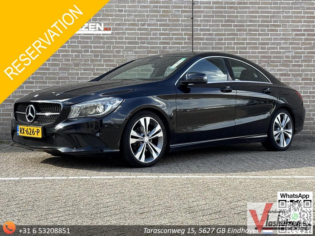 Mercedes-Benz CLA 200 CDI Edition 1 | Leder | Airco | Cruise, Auto's, CLA, Zwart, 117 g/km, Te koop