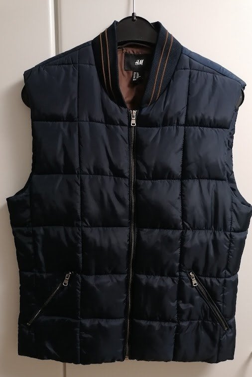 Donkerblauwe bodywarmer, M, Vêtements | Hommes, Blousons sans Manches, Enlèvement ou Envoi, Comme neuf