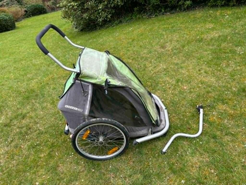 Croozer for 2, Fietsen en Brommers, Ophalen, Gebruikt