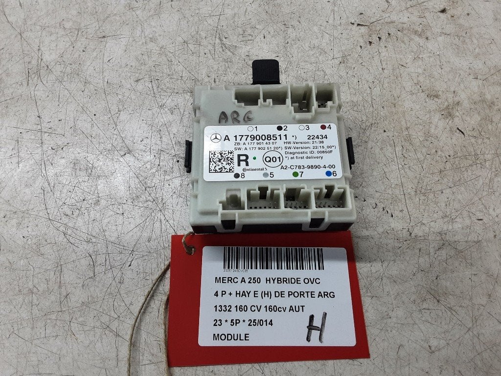 UNITE ELECTRONIQUE Mercedes-Benz A (177.0) (A1779008511), Autos : Pièces & Accessoires, Mercedes-Benz, Utilisé, Dialog.mb@mercedes-benz.com