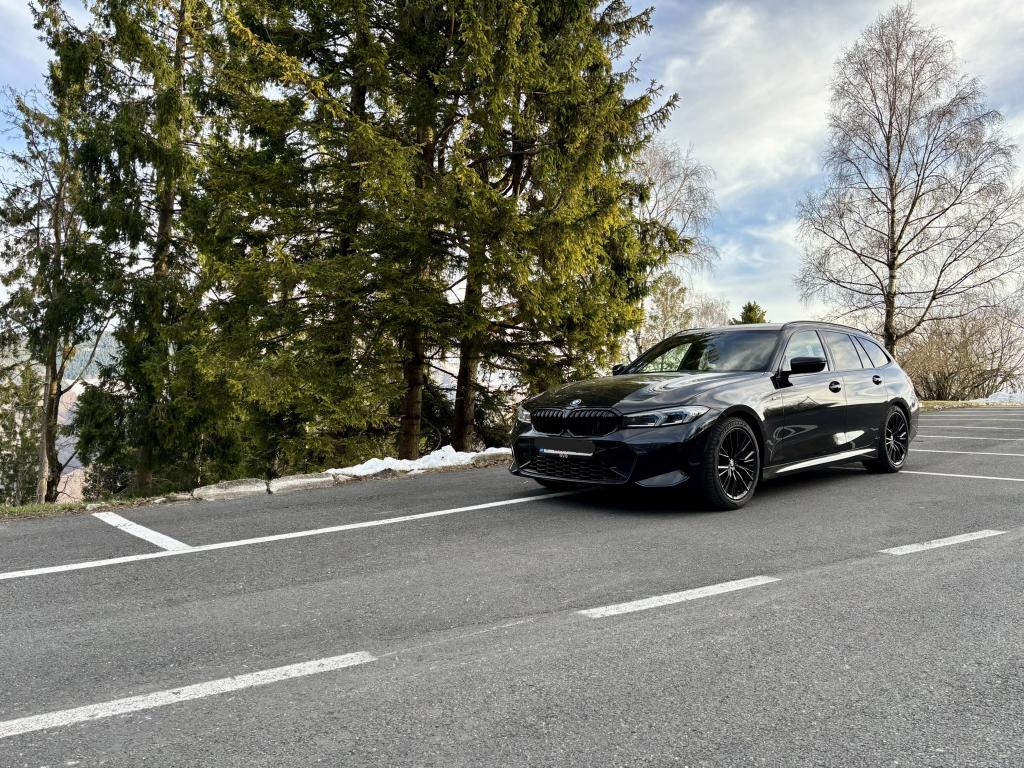 BMW 320I M-sport G21 in topstaat, Autos, 1660 kg, Cuir et Alcantara, Achat, Entretenue par le concessionnaire