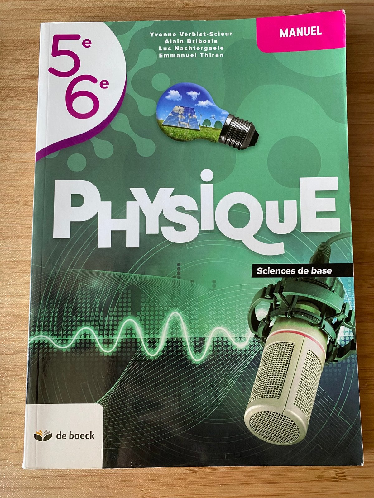Livre de physique 5eme et 6eme secondaire, Enlèvement ou Envoi, Comme neuf, Secondaire, Physique