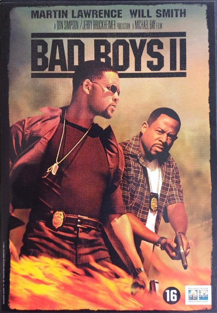 dvd BAD BOYS II  WILL SMITH MARTINE  LAWRENCE, Ophalen of Verzenden, Zo goed als nieuw